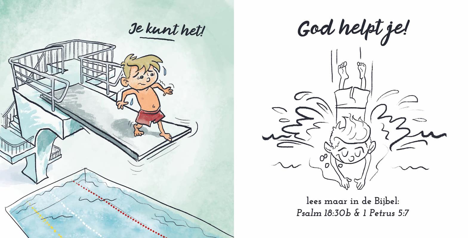 Een serie ansichtkaarten speciaal voor kids, ontwikkeld in samenwerking met stichting Maak Ze Sterk