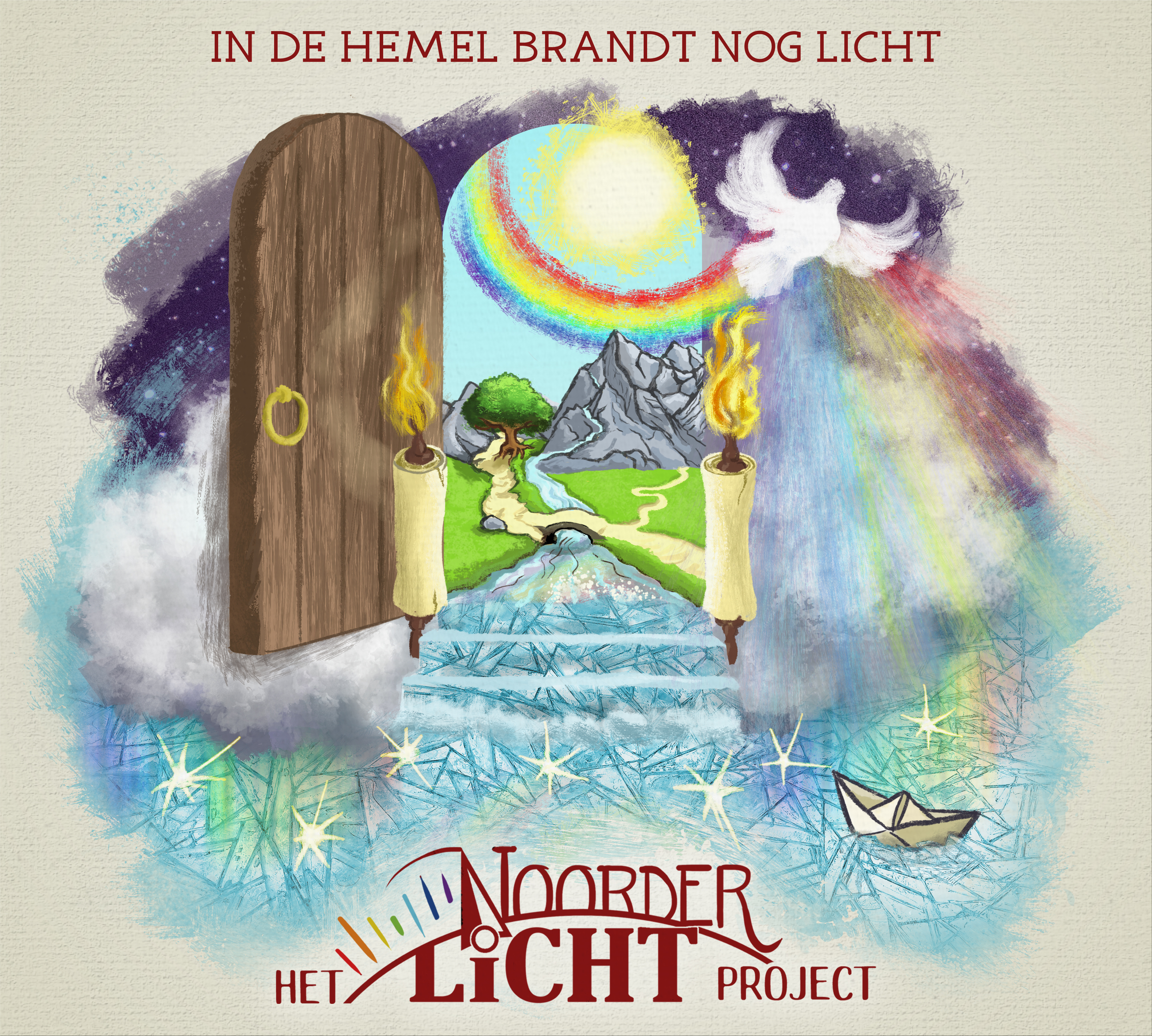 Muziekproject 'Het NoorderLicht Project' bracht zijn eerste album uit en via platenbaas Arjan van de Bijgaart van Ecovata kreeg ik deze opdracht binnen.