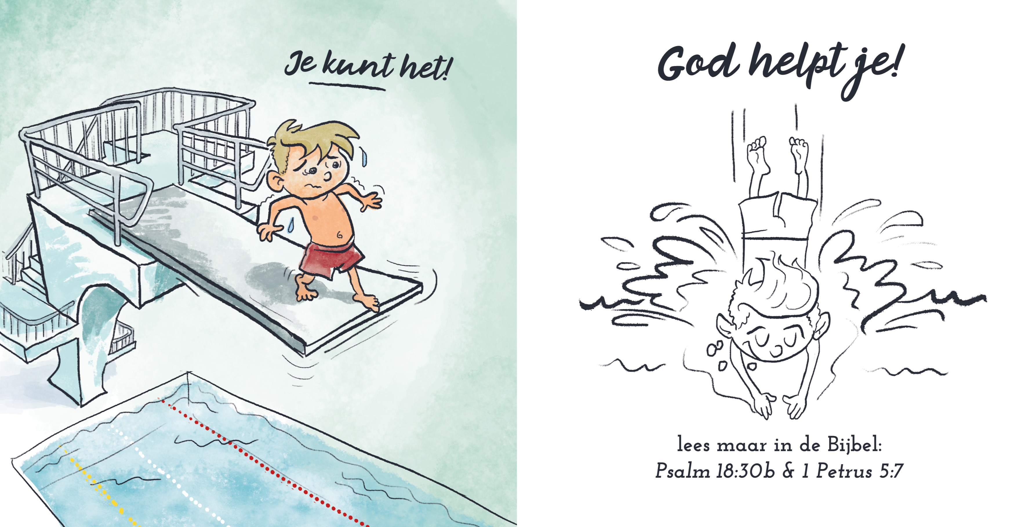 Een serie ansichtkaarten speciaal voor kids, ontwikkeld in samenwerking met stichting Maak Ze Sterk